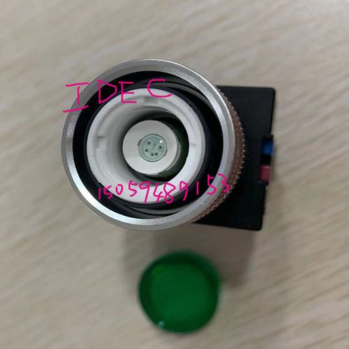 正品和泉带灯按钮开关idecalw6k7hwc01twda1lamp530v