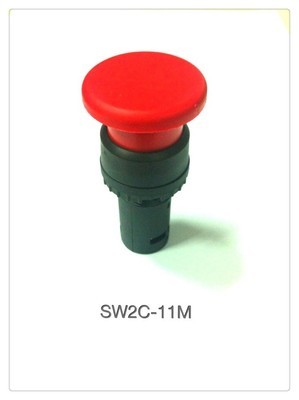 按钮开关-蘑菇头按钮开关SW2C -11M-按钮开关尽在阿里巴巴-乐清市金泉电器